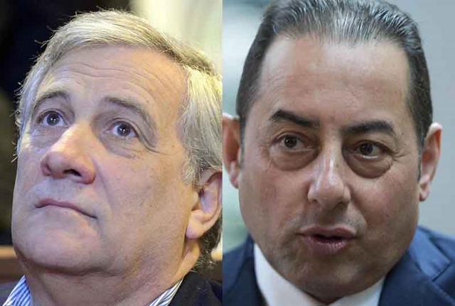 L' azzurro Tajani contro il dem Pittella: in palio l'Europarlamento