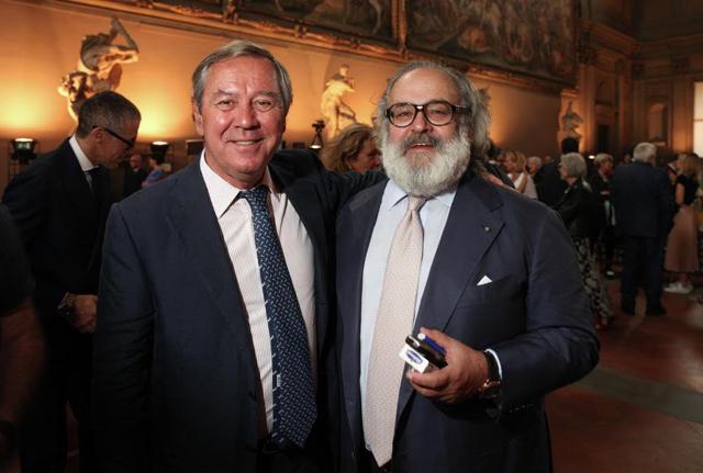 Gaetano Marzotto e Stefano Ricci Gaetano Marzotto e Stefano Ricci