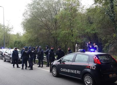 retata nel boschetto della droga