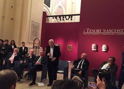Sgarbi presenta a Napoli la mostra sui "Tesori nascosti"