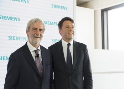 Siemens, ecco il nuovo quartier generale: Renzi alla posa della prima pietra