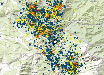 Terremoto a l'Aquila e Rieti, magnitudo 5.3. Stop Metro, scuole evacuate