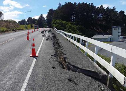 Kaikoura, Nuova Zelanda: i danni del terremoto