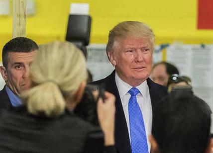 New York: Donald Trump al voto per le elezioni USA 2016
