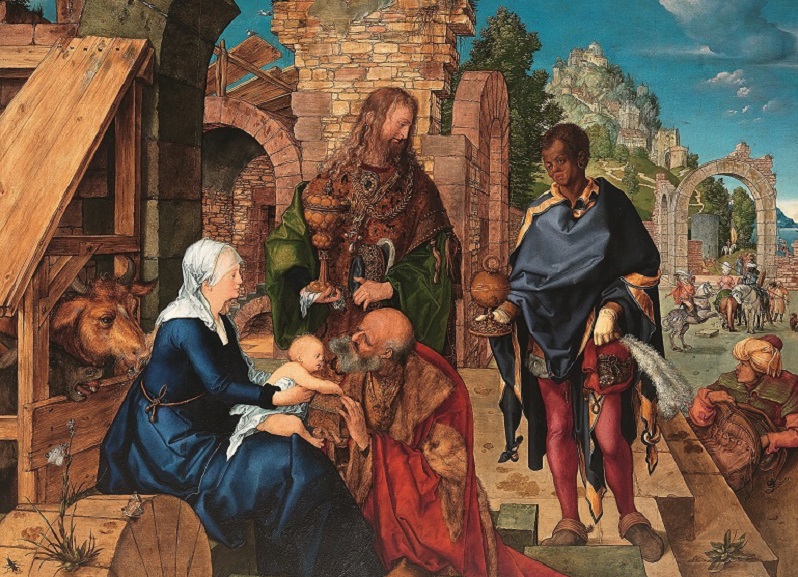 Albrecht Dürer, L'adorazione dei Magi (credits: Gabinetto fotografico delle Gallerie degli Uffizi) Albrecht Dürer, L'adorazione dei Magi (credits: Gabinetto fotografico delle Gallerie degli Uffizi)