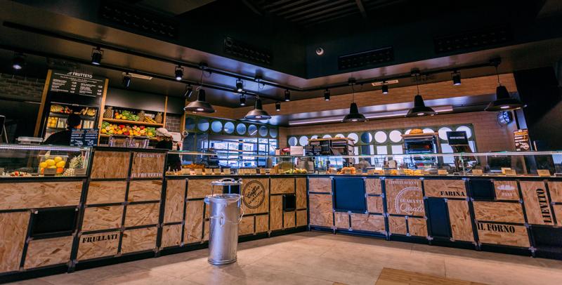 Un'immagine del Bistrot Cantagallo di Autogrill, il secondo in autostrada, a Casalecchio sul Reno, nei pressi di Bologna sul tratto appenninico dell’Autosole. Un'immagine del Bistrot Cantagallo di Autogrill, il secondo in autostrada, a Casalecchio sul Reno, nei pressi di Bologna sul tratto appenninico dell’Autosole.