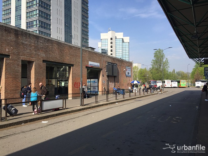 Milano: il bus terminal di Lampugnano 10