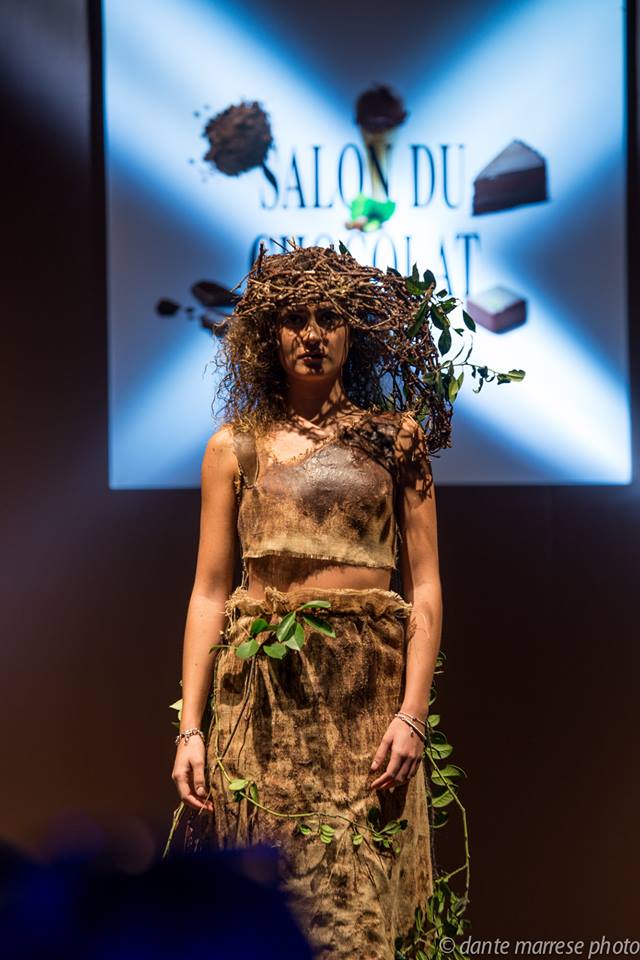 Chocolate Fashion Show al Salon du Chocolat (foto: Dante Marrese) Chocolate Fashion Show al Salon du Chocolat (foto: Dante Marrese)