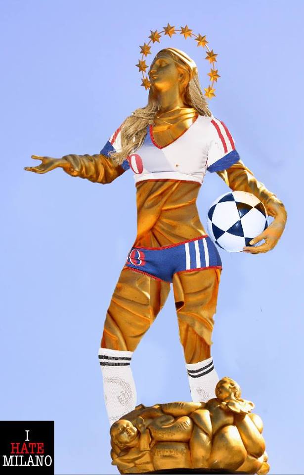 La Madonnina griffata Robe di Kappa (I Hate Milano) La Madonnina griffata Robe di Kappa (I Hate Milano)