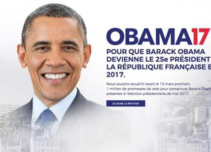 Eliseo, i francesi sognano Obama. Raccolta firme per la sua candidatura