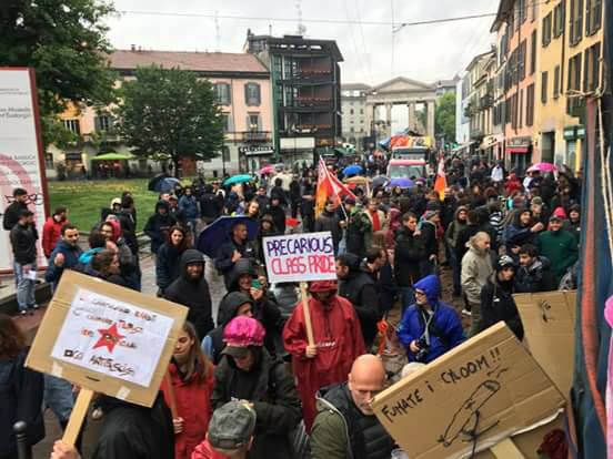 May Day Parade a Milano