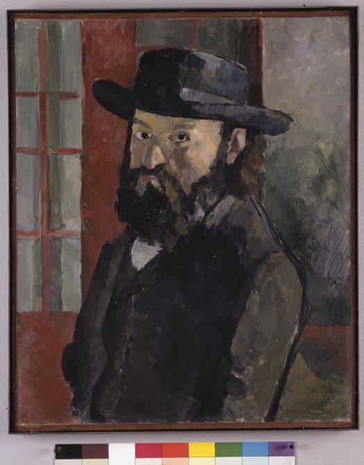 Cezanne   Autoportrait au chapeau, 1879   Kunstmuseum,   Berne