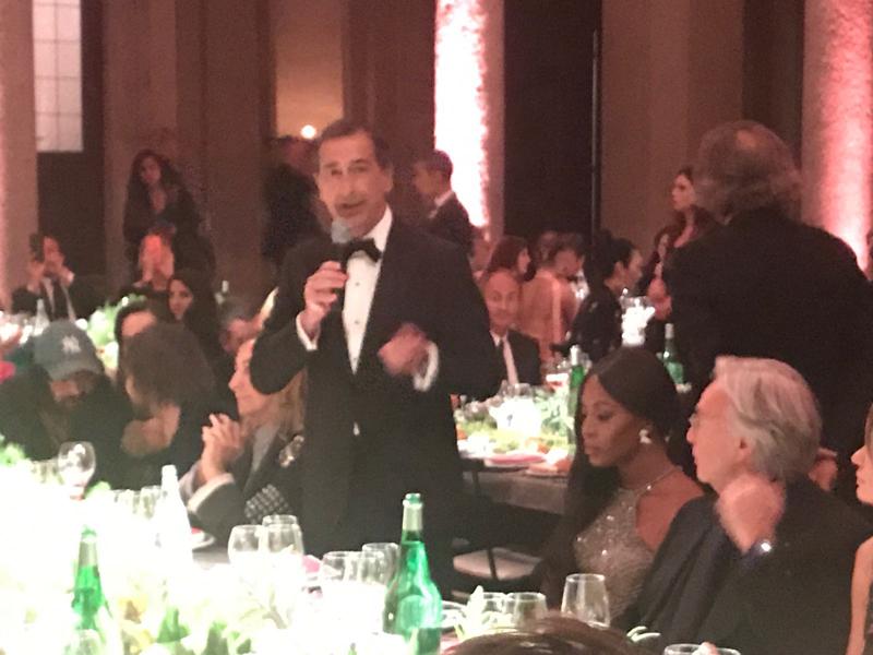 Il Sindaco Sale apre la cena dei Fashion Award