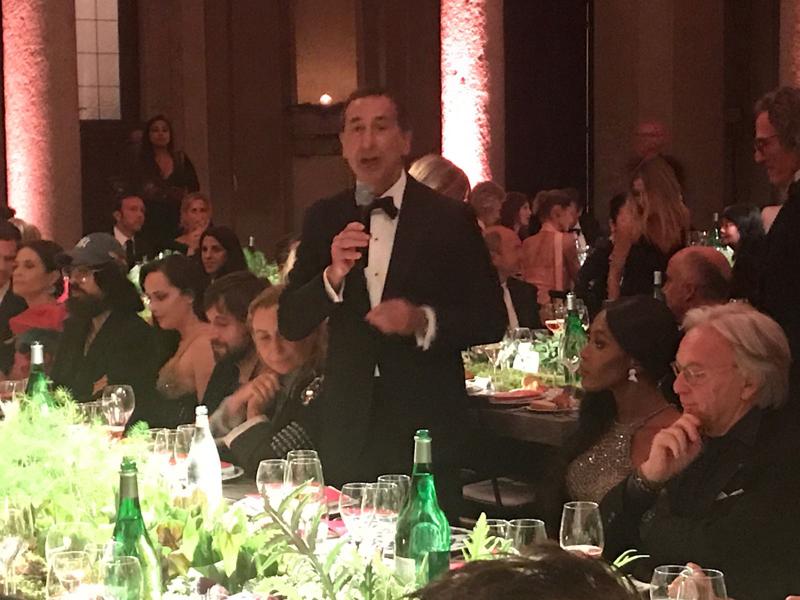 Il Sindaco Sale apre la cena dei Fashion Award