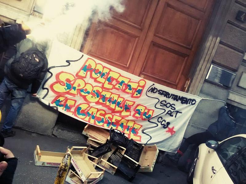 Manifestazione contro l'alternanza scuola-lavoro a Milano Manifestazione contro l'alternanza scuola-lavoro a Milano