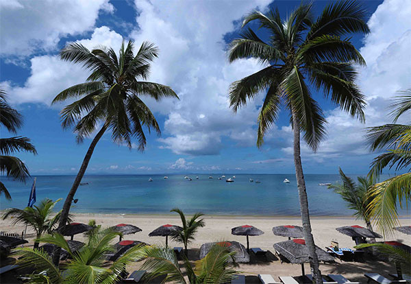 La spiaggia bianca davanti all'Eden Village Premium Royal Beach La spiaggia bianca davanti all'Eden Village Premium Royal Beach