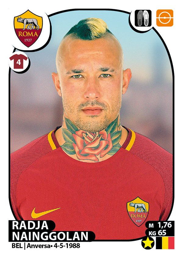 412 Nainggolan   Roma 2017 18