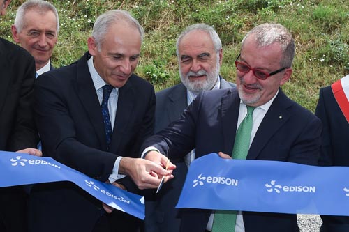 Marc Benayoun AD Edison; Roberto Maroni Presidente Regione Lombardia004