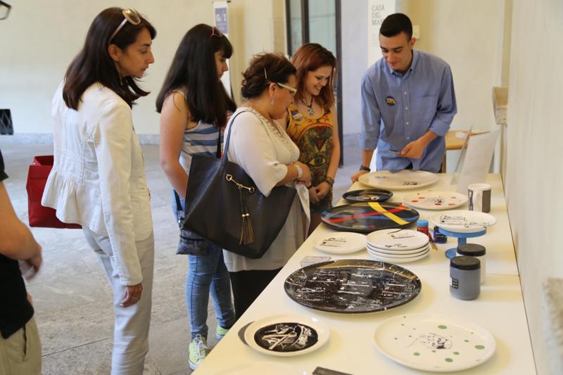 Un momento della giornata conclusiva del progetto di alternanza scuola-lavoro Careers in Art alle Gallerie d'Italia Intesa Sanpaolo di piazza della Scala a Milano. Un momento della giornata conclusiva del progetto di alternanza scuola-lavoro Careers in Art alle Gallerie d'Italia Intesa Sanpaolo di piazza della Scala a Milano.