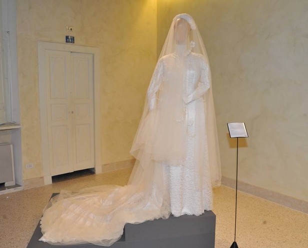 Abito da sposa - 1952 - sartoria italiana Abito da sposa - 1952 - sartoria italiana