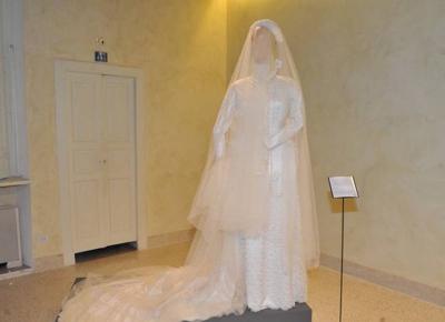 abito da sposa 1952 sartoria italiana