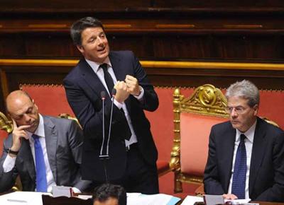 alfano renzi gentiloni