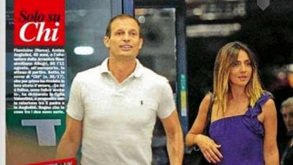 ALLEGRI E AMBRA (FOTO CHI) ALLEGRI E AMBRA (FOTO CHI)