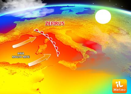 Previsioni meteo, ecco l'anticiclone Zèfirus: fino a 25 gradi al Nord