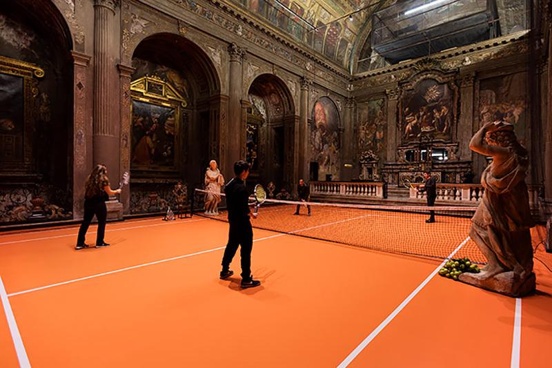 Asad Raza, 'Untitled (plot for dialogue), spazio Converso, chiesa di San Paolo, Milano, all images © andrea rossetti Asad Raza, 'Untitled (plot for dialogue), spazio Converso, chiesa di San Paolo, Milano, all images © andrea rossetti