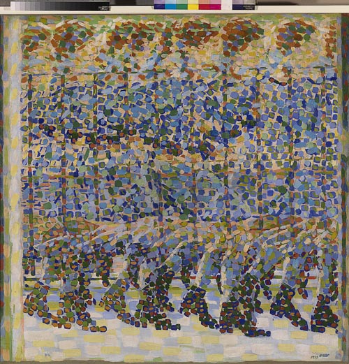 Bambina x balcone di Giacomo Balla, alle Gallerie d'Italia di Milano nella mostra NEW YORK NEW YORK. Arte Italiana: la riscoperta dell’America. Bambina x balcone di Giacomo Balla, alle Gallerie d'Italia di Milano nella mostra NEW YORK NEW YORK. Arte Italiana: la riscoperta dell’America.