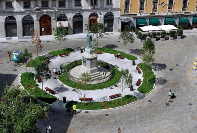 Milano, piazza Beccaria Milano, piazza Beccaria