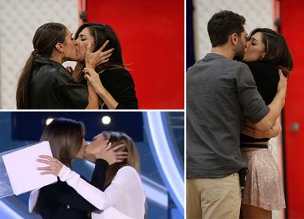 GF Vip, bacio saffico tra Ilary Blasi e Belen Rodriguez. E poi... quanti baci GF Vip, bacio saffico tra Ilary Blasi e Belen Rodriguez. E poi... quanti baci