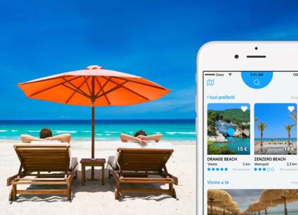 Lettino e ombrellone? Si prenotano con una app tutta Italiana