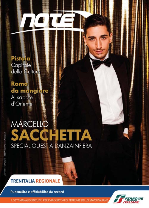 Marcello Sacchetta su NOTE, il magazine del trasporto regionale di FS Italiane Marcello Sacchetta su NOTE, il magazine del trasporto regionale di FS Italiane
