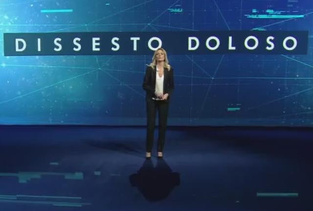 Il programma di Sky Tg 24, "Dissesto doloso" (cortesia SKY) Il programma di Sky Tg 24, "Dissesto doloso" (cortesia SKY)