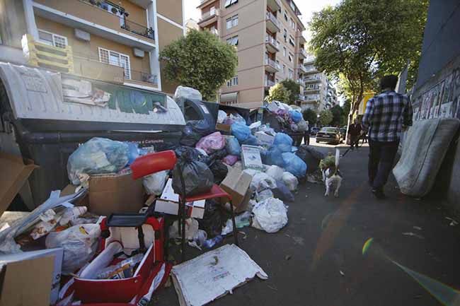 emergenza rifiuti roma (9)