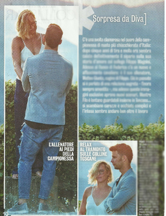 Federica Pellegrini e Matteo Giunta (Diva e Donna) Federica Pellegrini e Matteo Giunta (Diva e Donna)