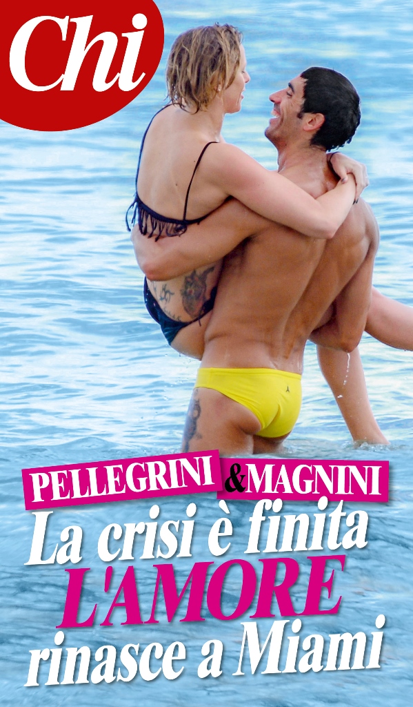 Federica Pellegrini e Filippo Magnini (foto Chi) Federica Pellegrini e Filippo Magnini (foto Chi)