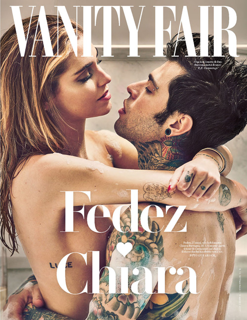 FEDEZ CHIARA FERRAGNI COPERTINA VANITY FAIR