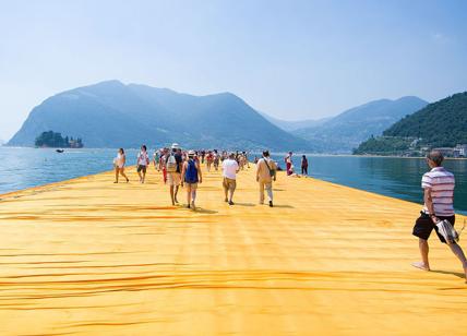 Floating Piers: le passerelle ora sono virtuali