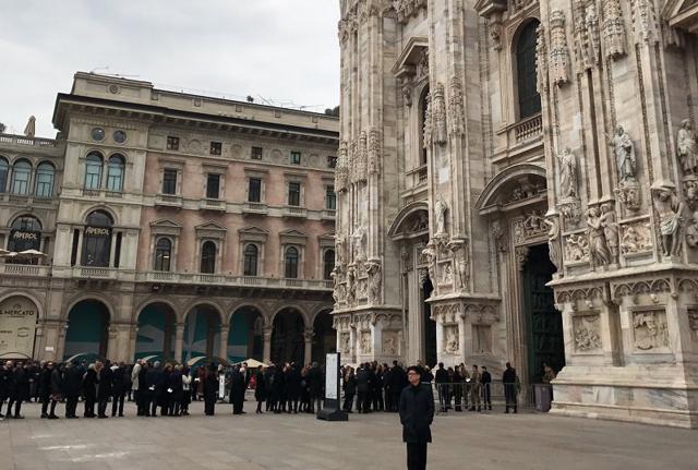 Milano: messa in suffragio dii Carla Sozzani Milano: messa in suffragio dii Carla Sozzani