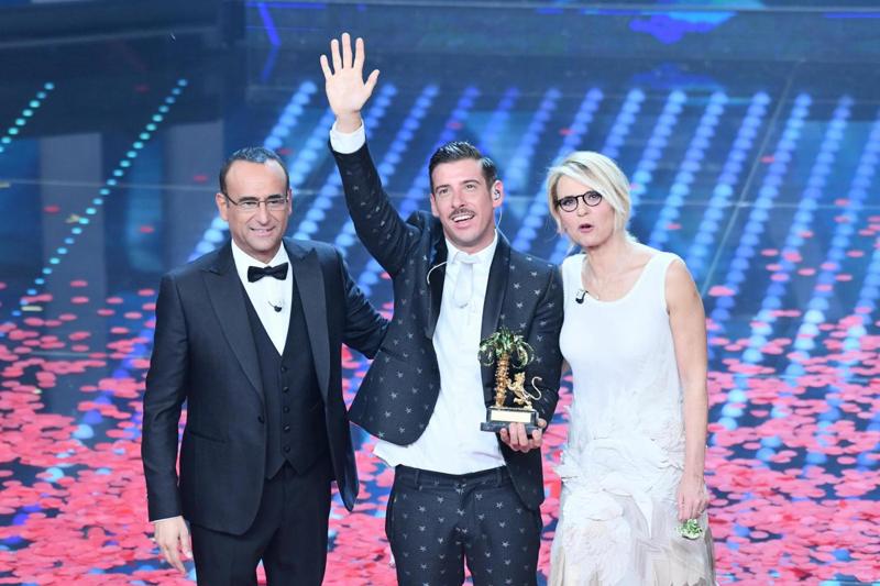 francesco gabbani carlo conti maria de filippi