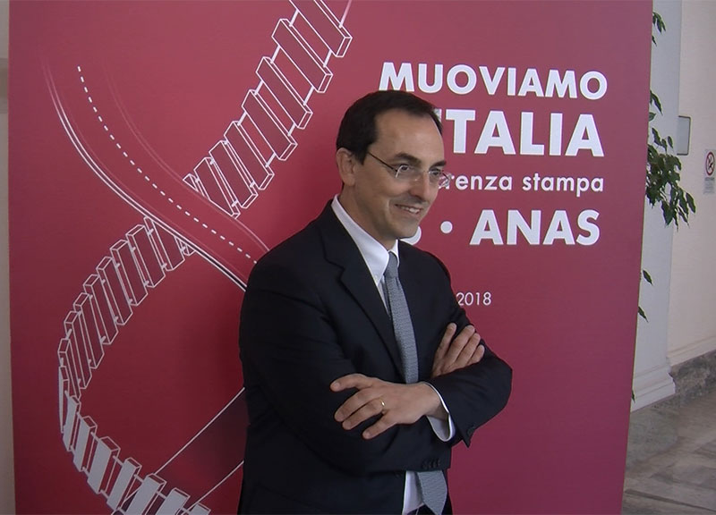 Gianni Vittorio Armani, Presidente e Amministratore Delegato di ANAS: con Fs-Anas, nasce un nuovo grande gruppo italiano da 11 miliardi di fatturato. Gianni Vittorio Armani, Presidente e Amministratore Delegato di ANAS: con Fs-Anas, nasce un nuovo grande gruppo italiano da 11 miliardi di fatturato.