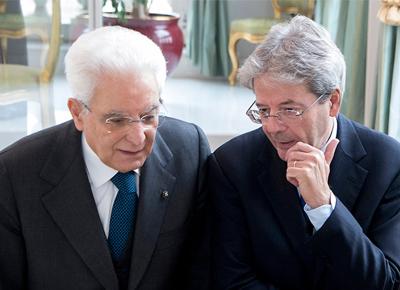 Gentiloni Mattarella