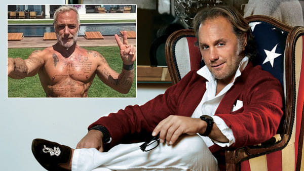 Gianluca Vacchi giovane (foto Hola!) Gianluca Vacchi giovane (foto Hola!)
