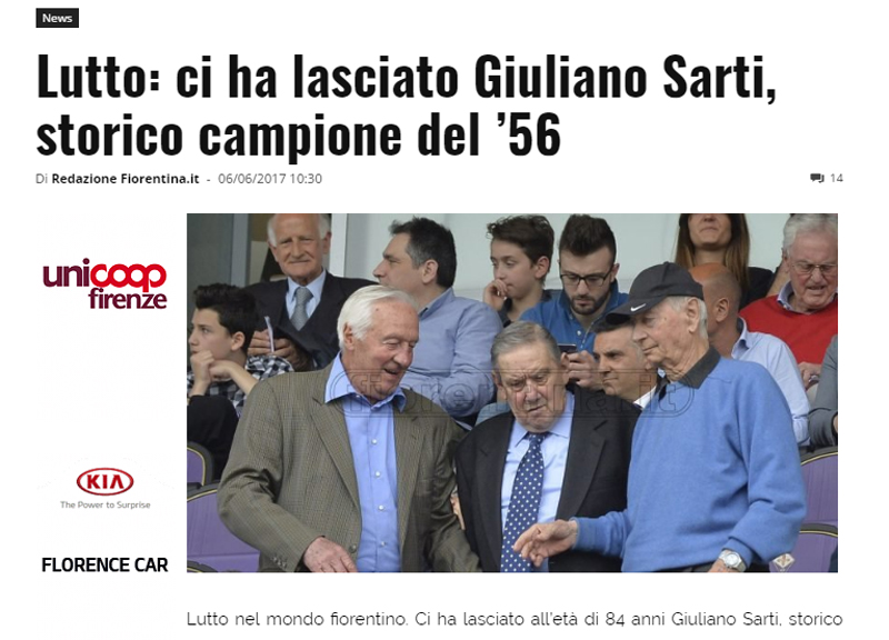 GIULIANO SARTI FIORENTINA