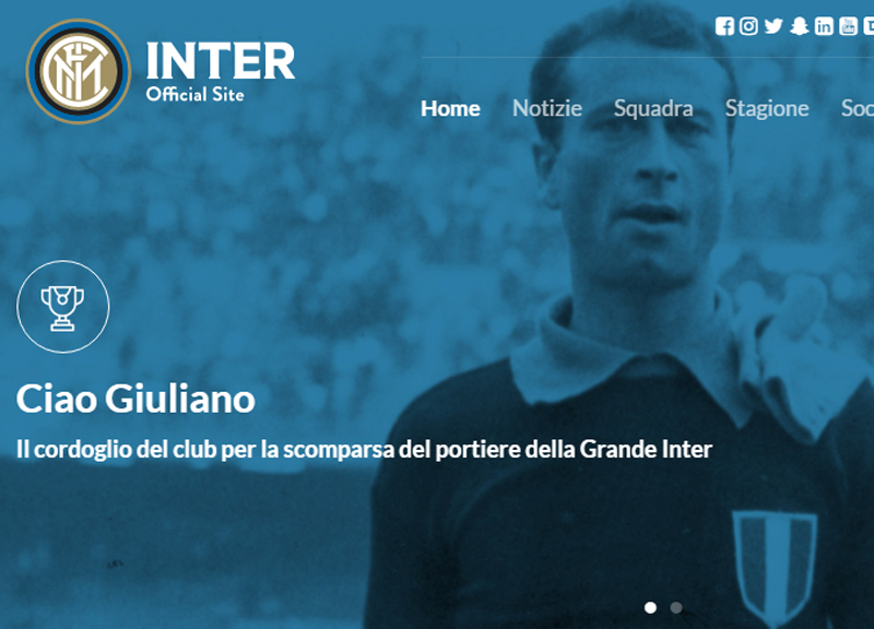 GIULIANO SARTI INTER