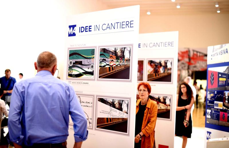 M4 - Esposizione in Triennale dei progetti "Idee di cantiere”