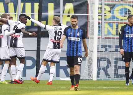 Inter-Udinese 1-3, disastro a San Siro. Il Var e Lasagna mettono ko Spalletti