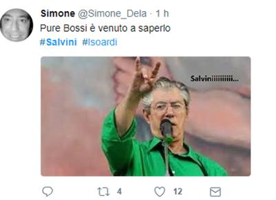 isoardi salvini ironie